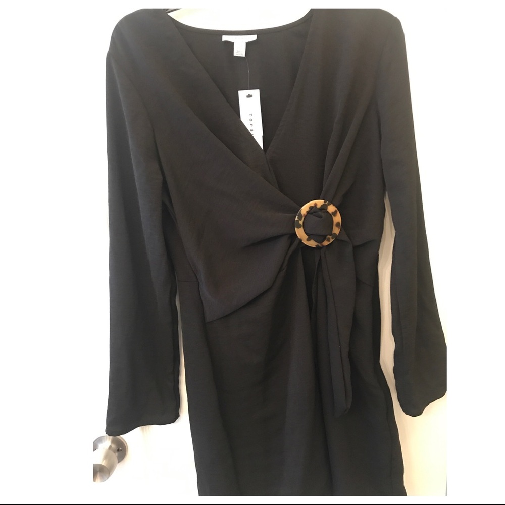 Topshop Black Dress